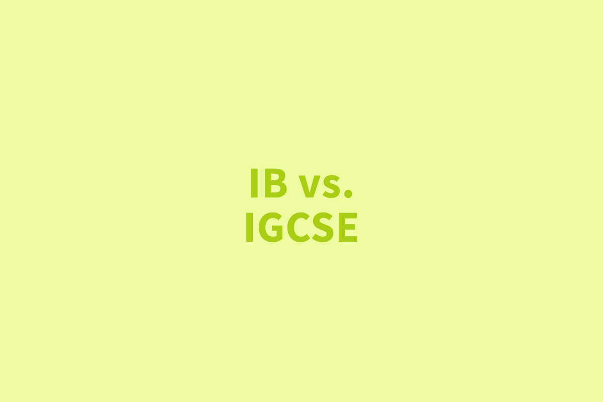 How is IB different to IGCSE?